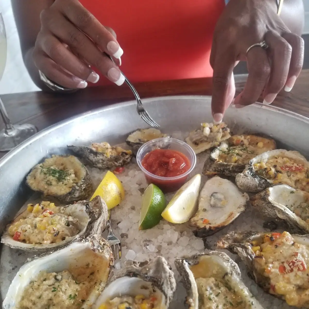 Oysters Rockefeller