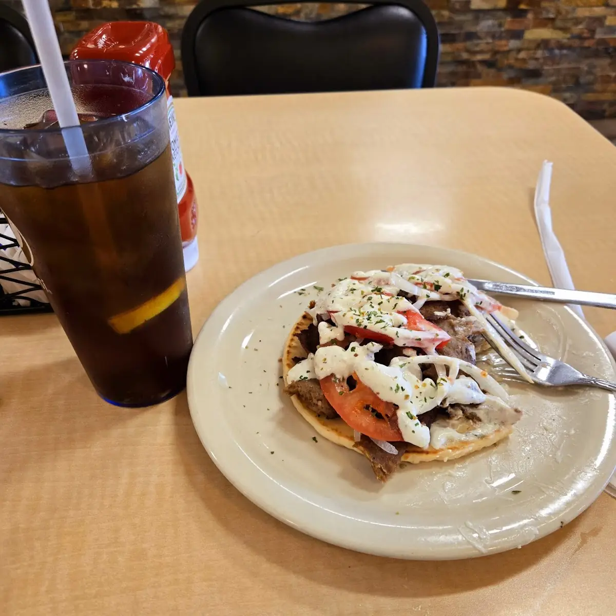 Classic Gyro Sandwich