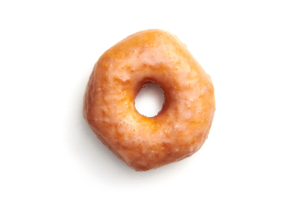 Two Classic Glazed Donuts