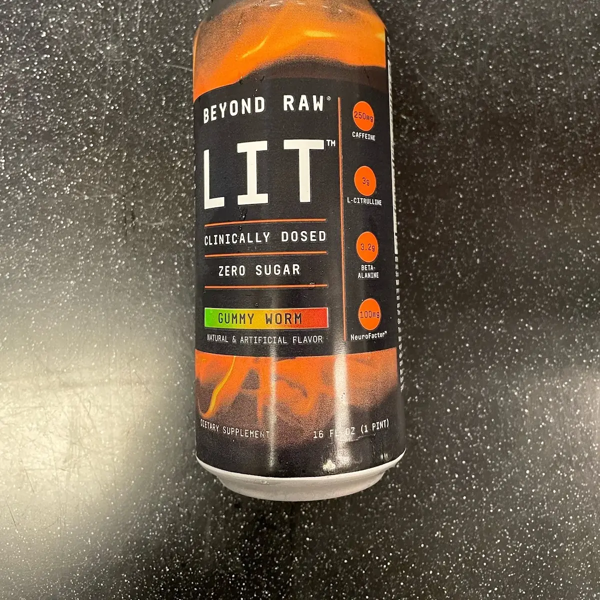 Beyond Raw Lit Pre Workout Gummy Worm