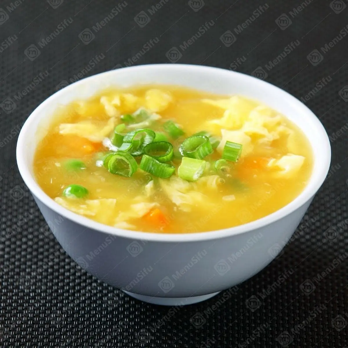 Egg Drop Corn Soup