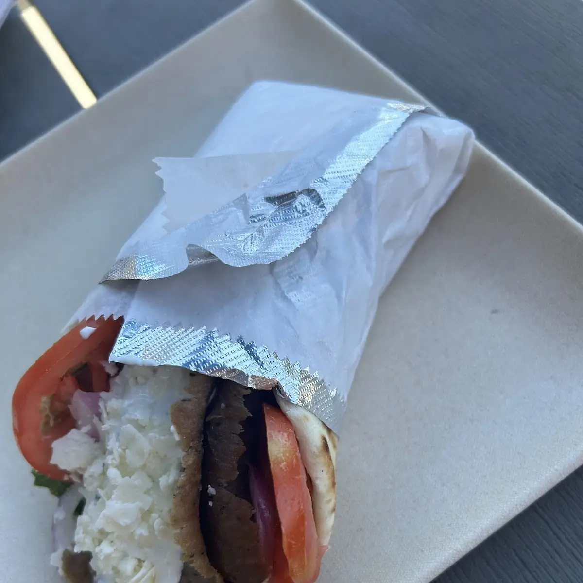 Lamb Gyro Sandwich