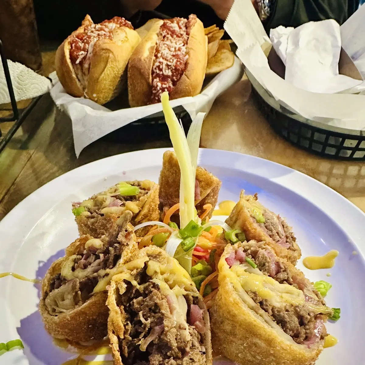 Cheesesteak Egg Rolls