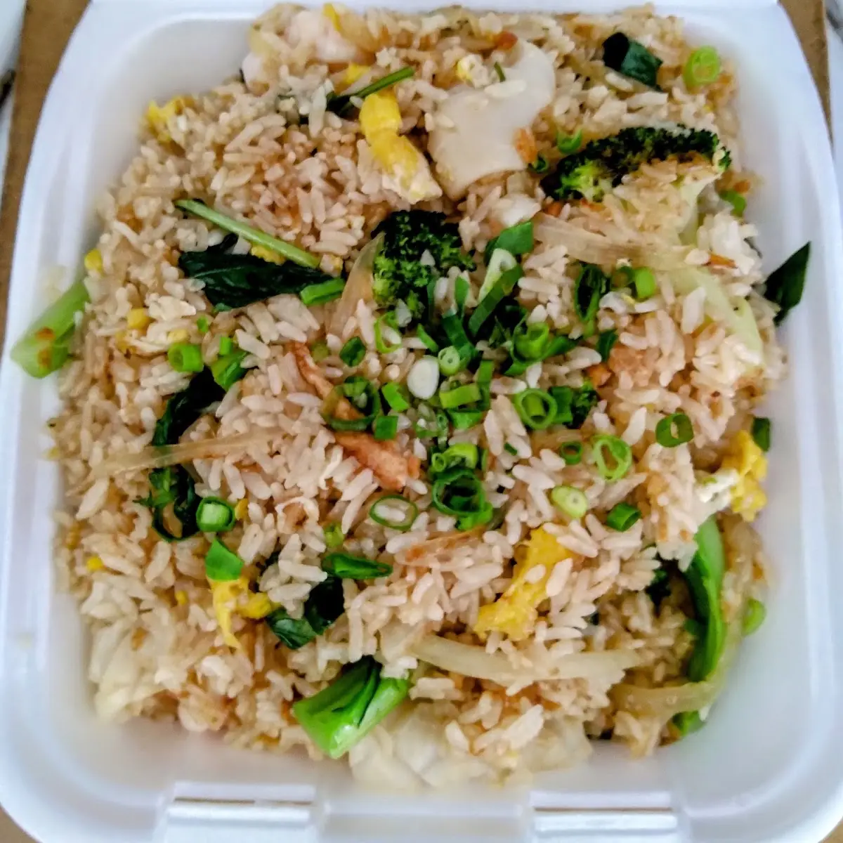 Seafood Combination and Drunken Fried Rice