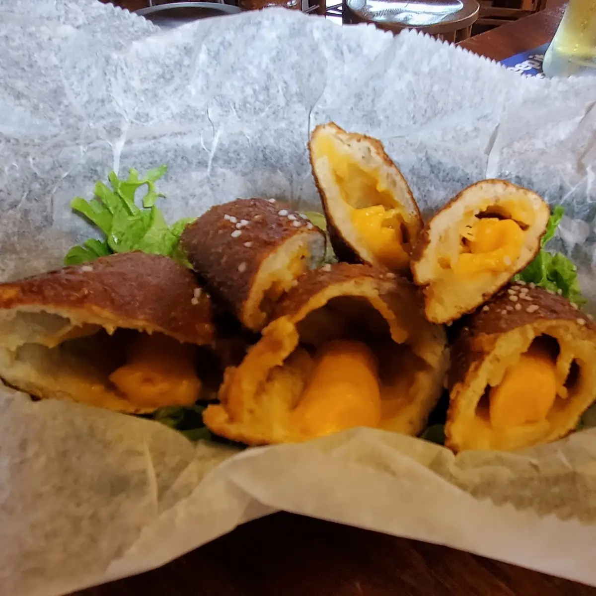 Cheese Stuffed Pretzel