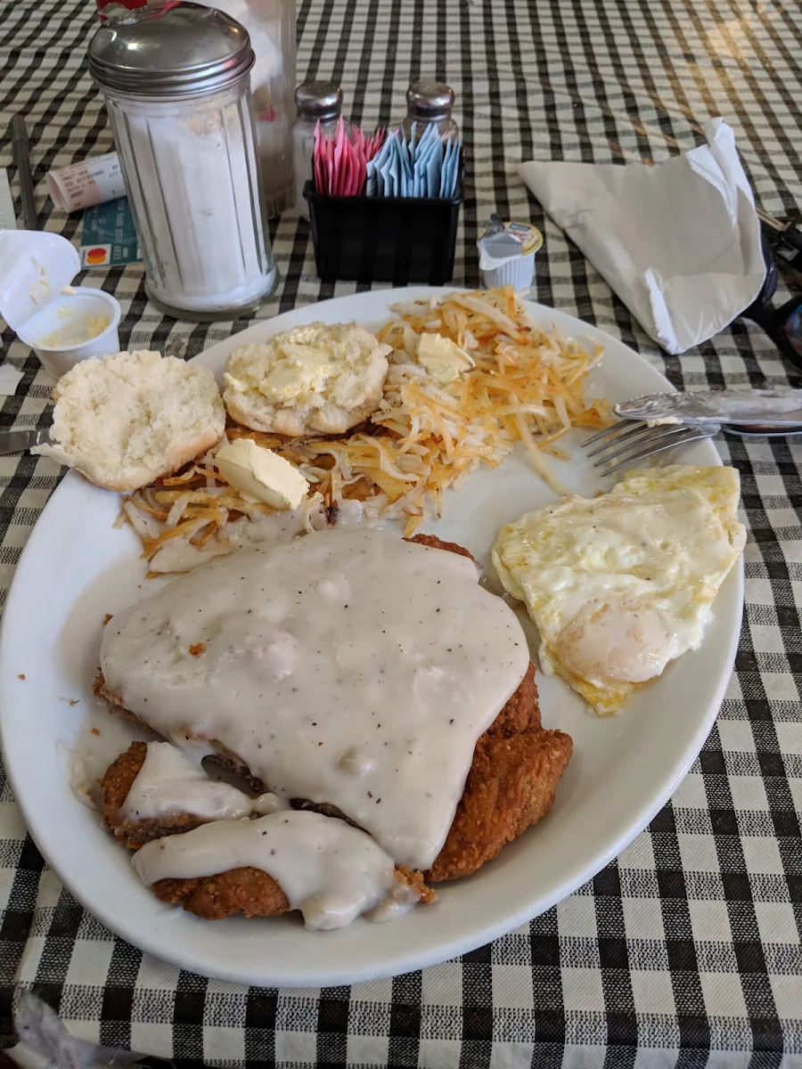 Country Fried Steak Breakfast