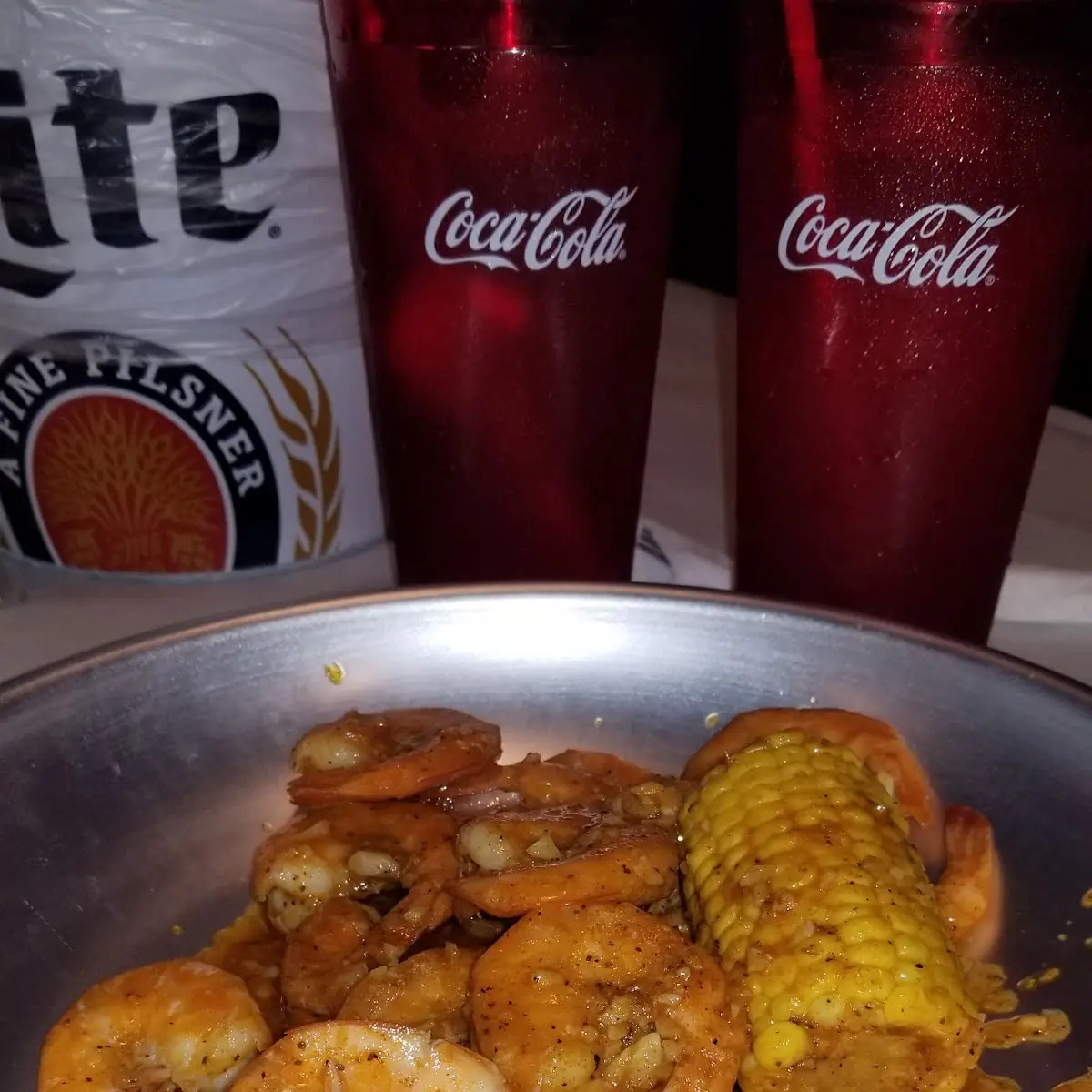 Garlic Butter Boiled Shrimp