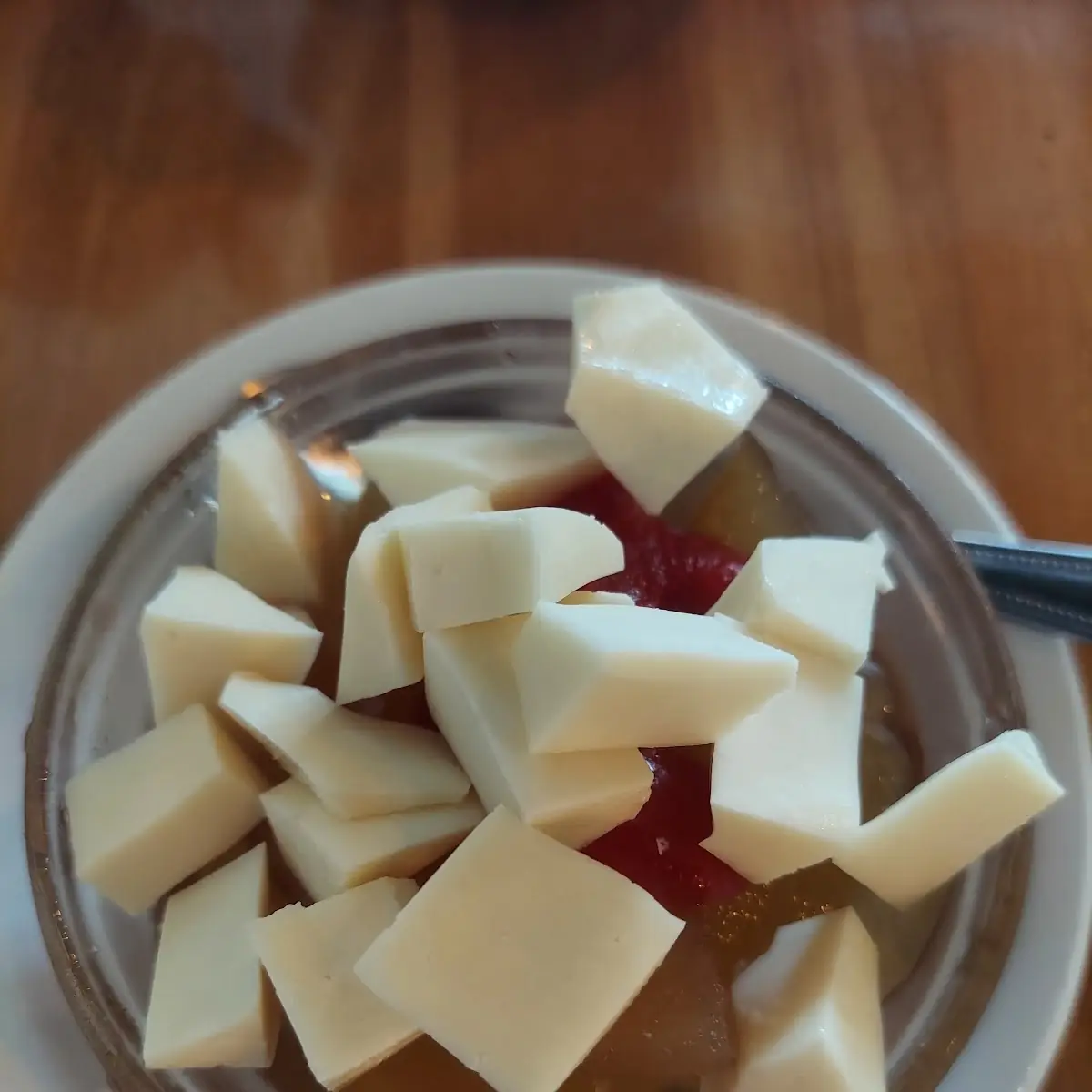 Dulce De Papaya Con Queso Blanco