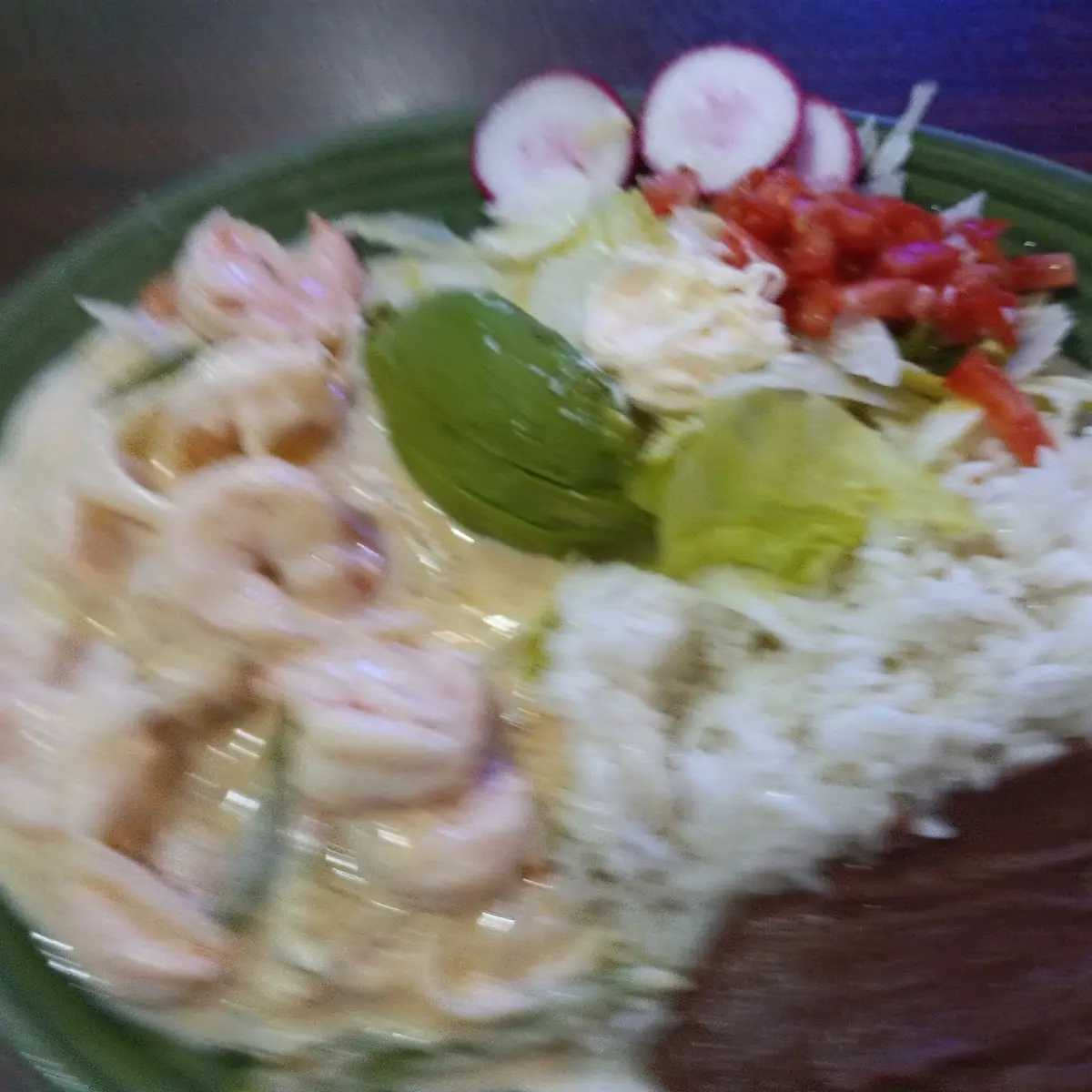 Camarones a La Crema