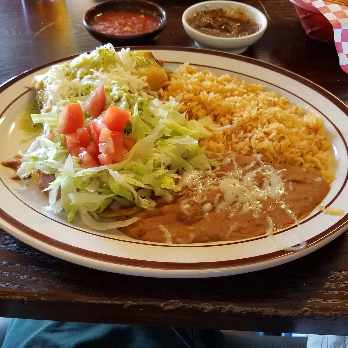 Rice and Refried Beans