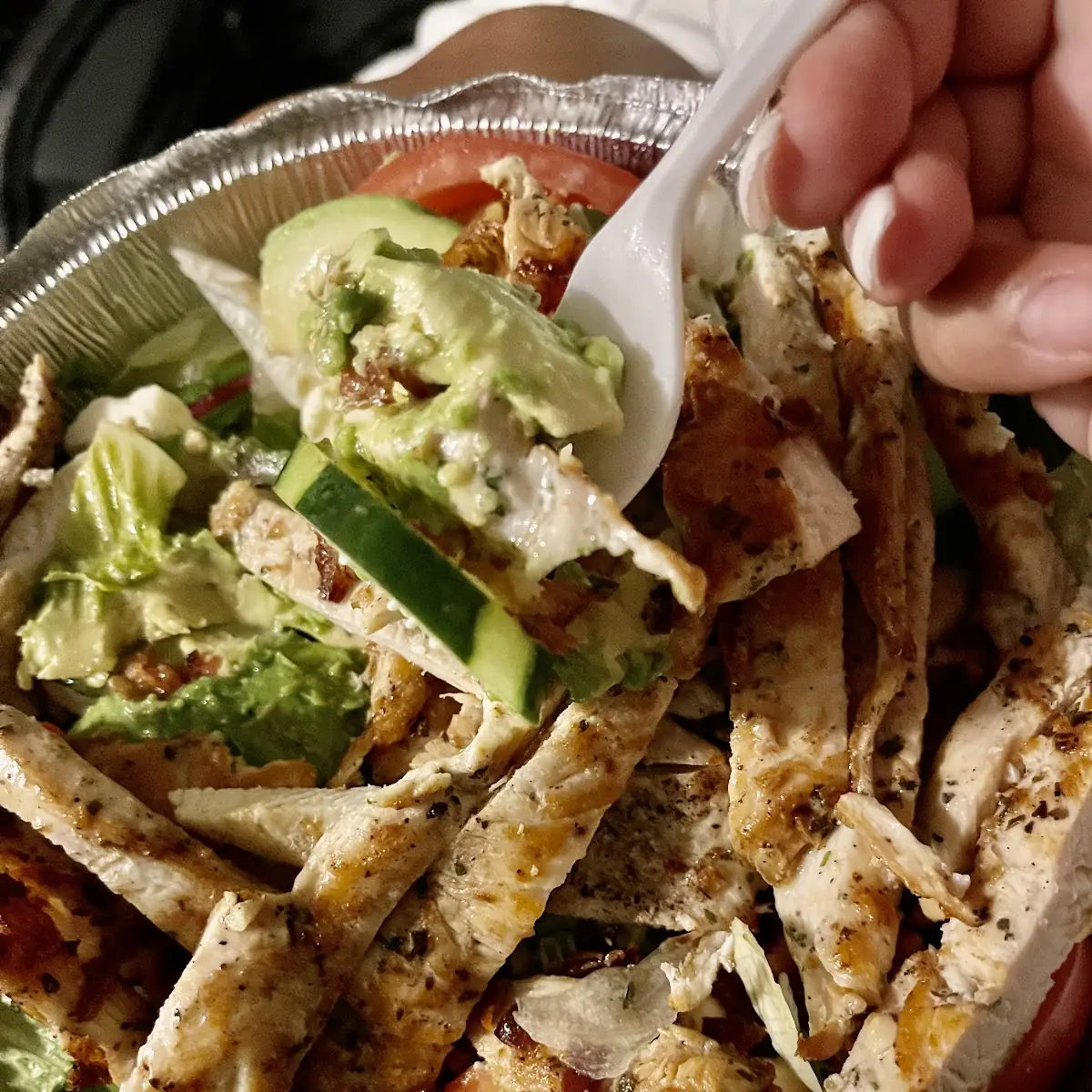 Grilled Chicken Salad Large