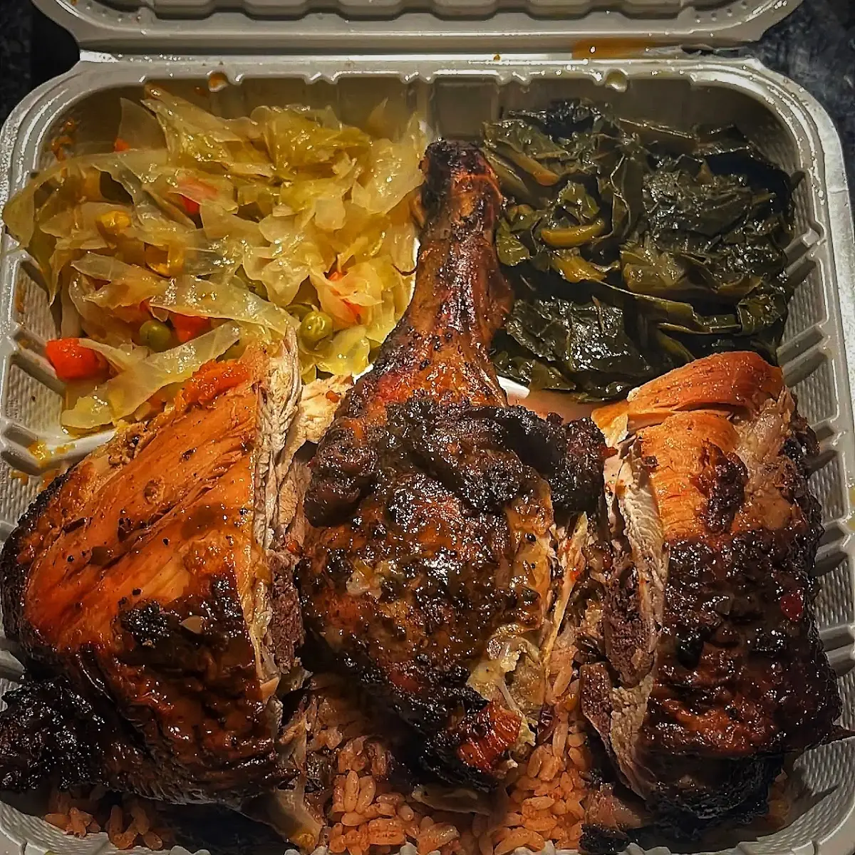 Jerk Chicken Rice Beans