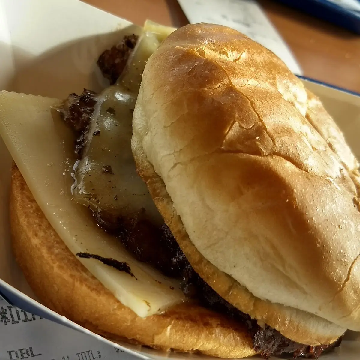 Mushroom Swiss Double Burger