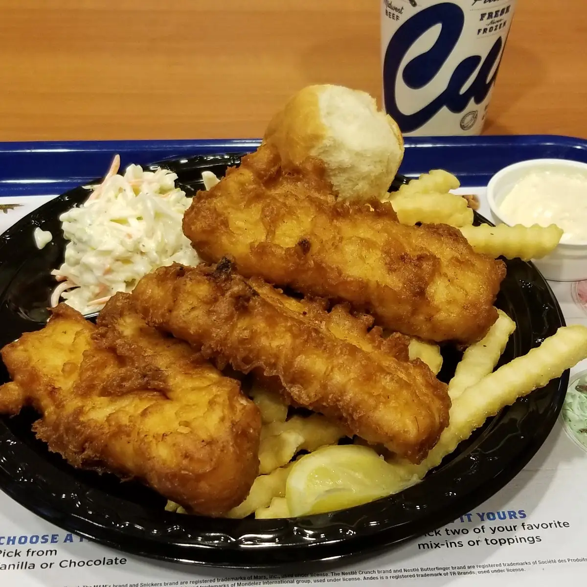 North Atlantic Cod Dinner