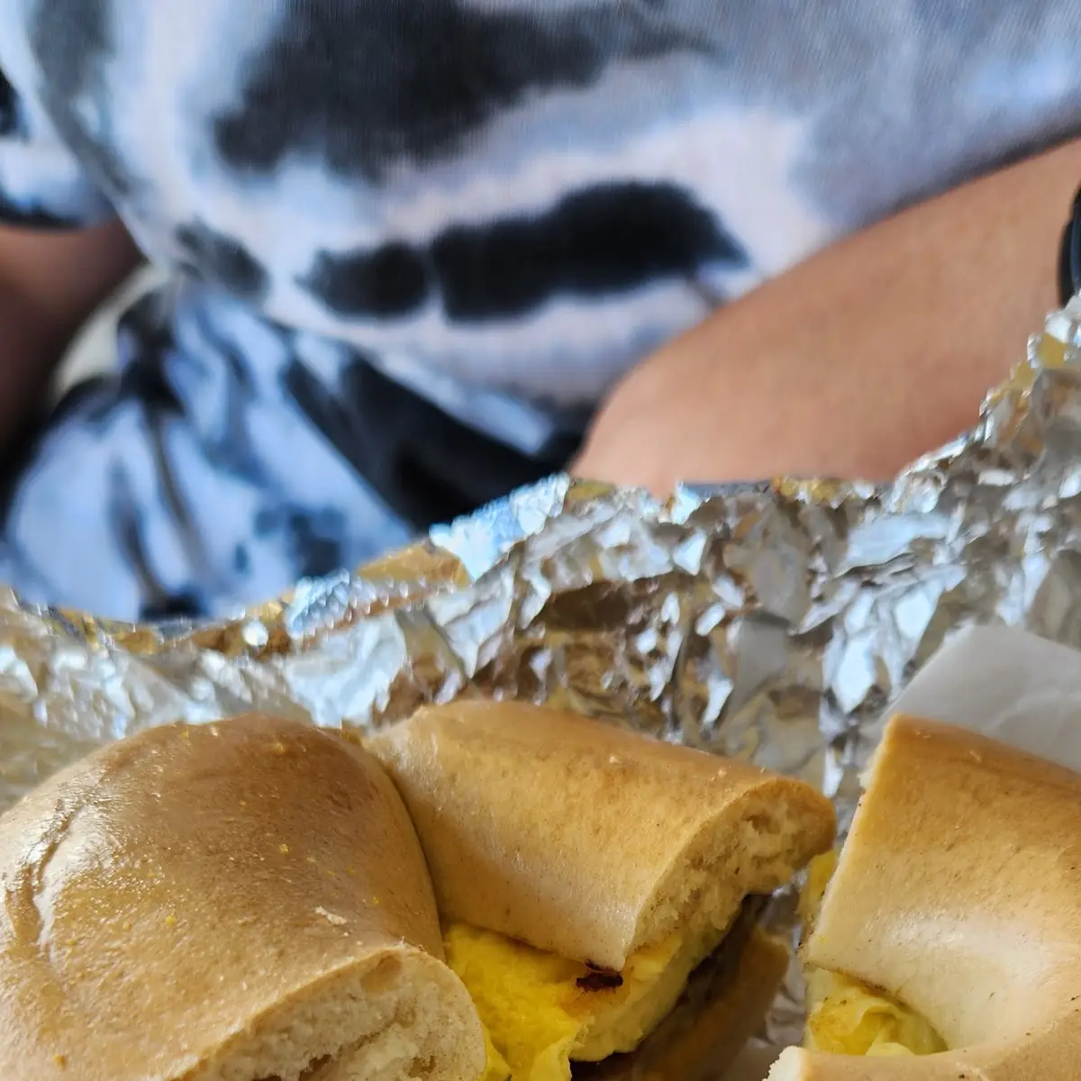 Pork Roll Egg & Cheese Sandwich