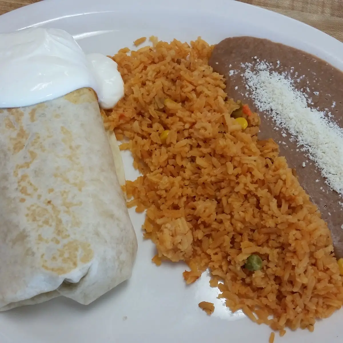 Burrito Grande Tapatio Shrimp