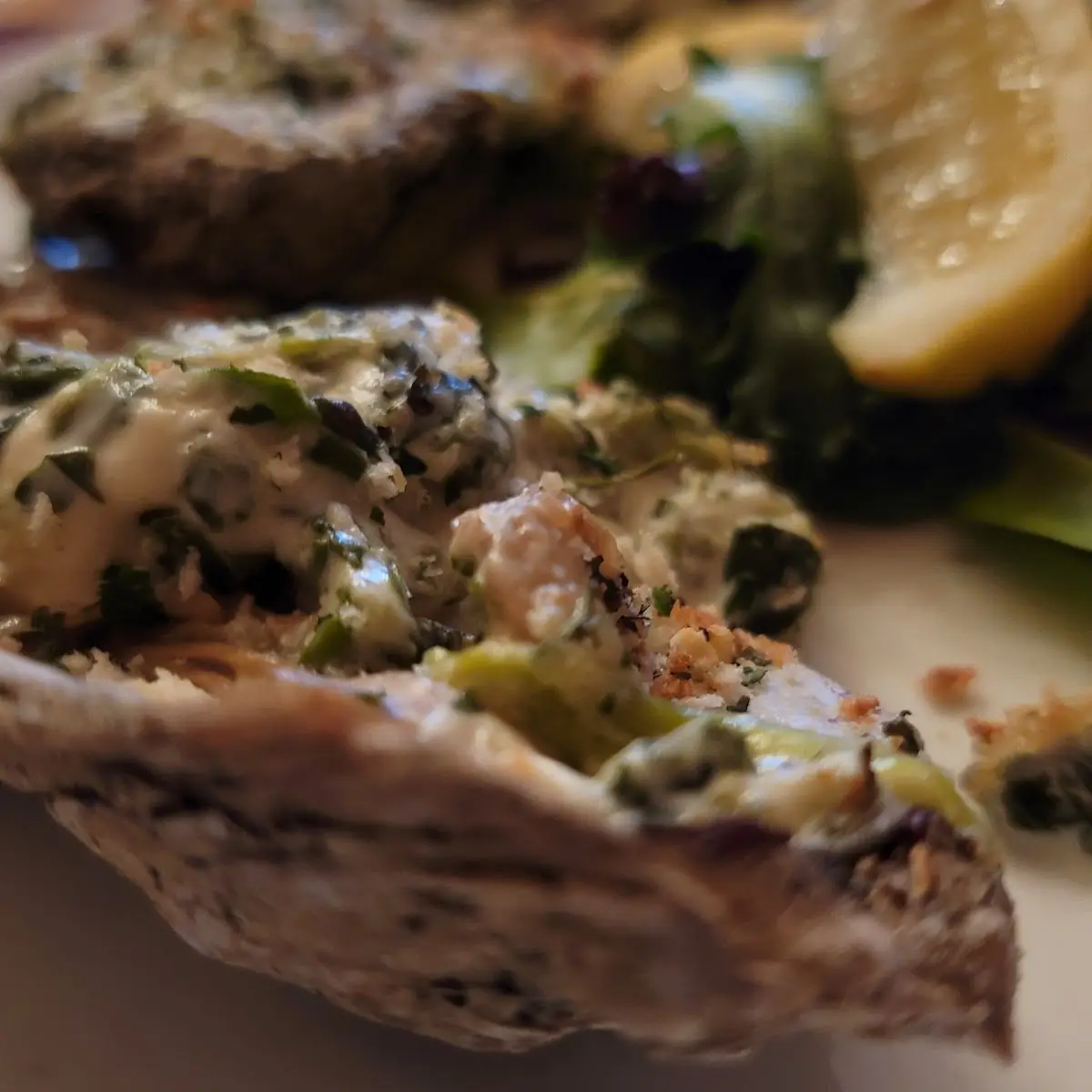 Oysters Rockefeller