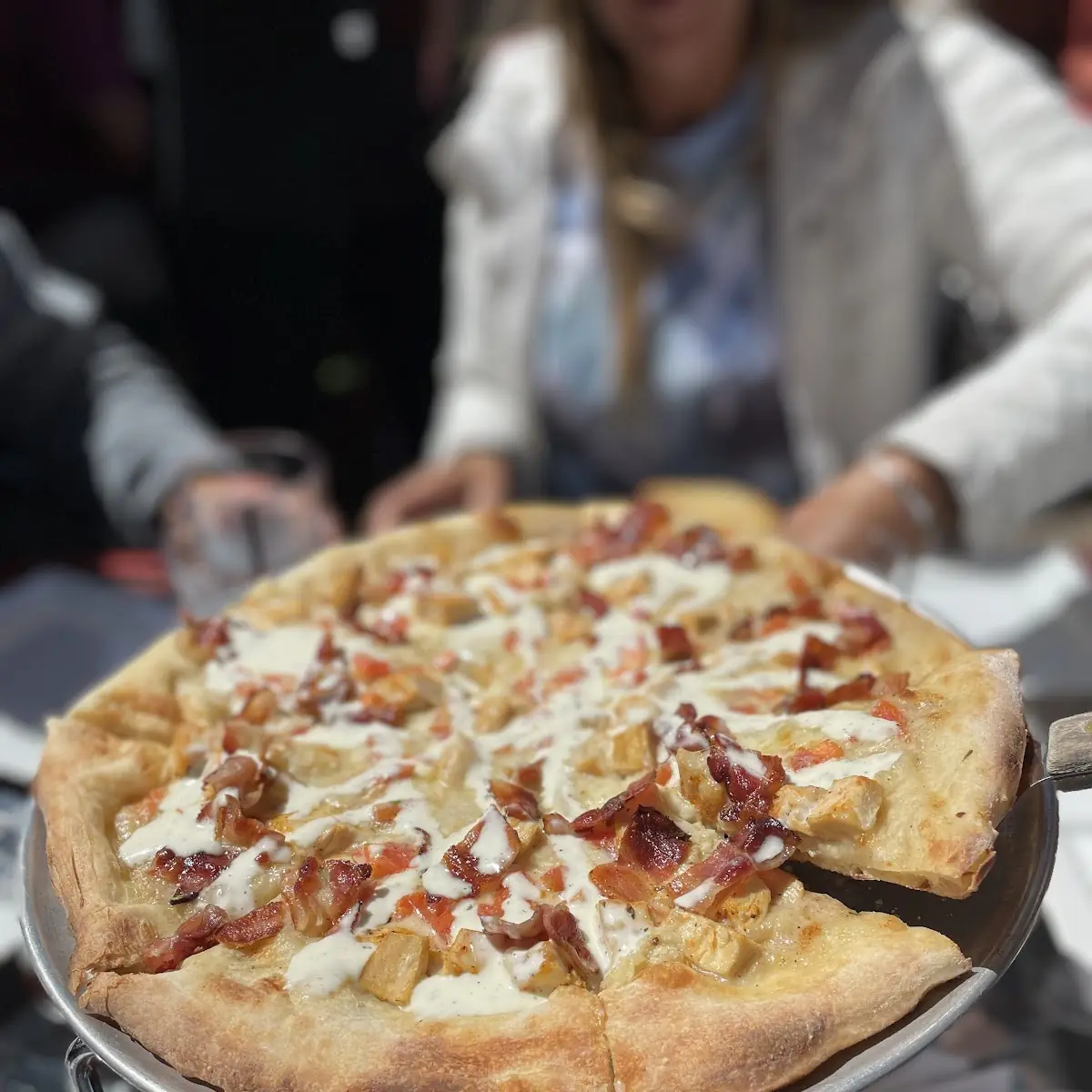 Chicken Bacon Ranch Pizza