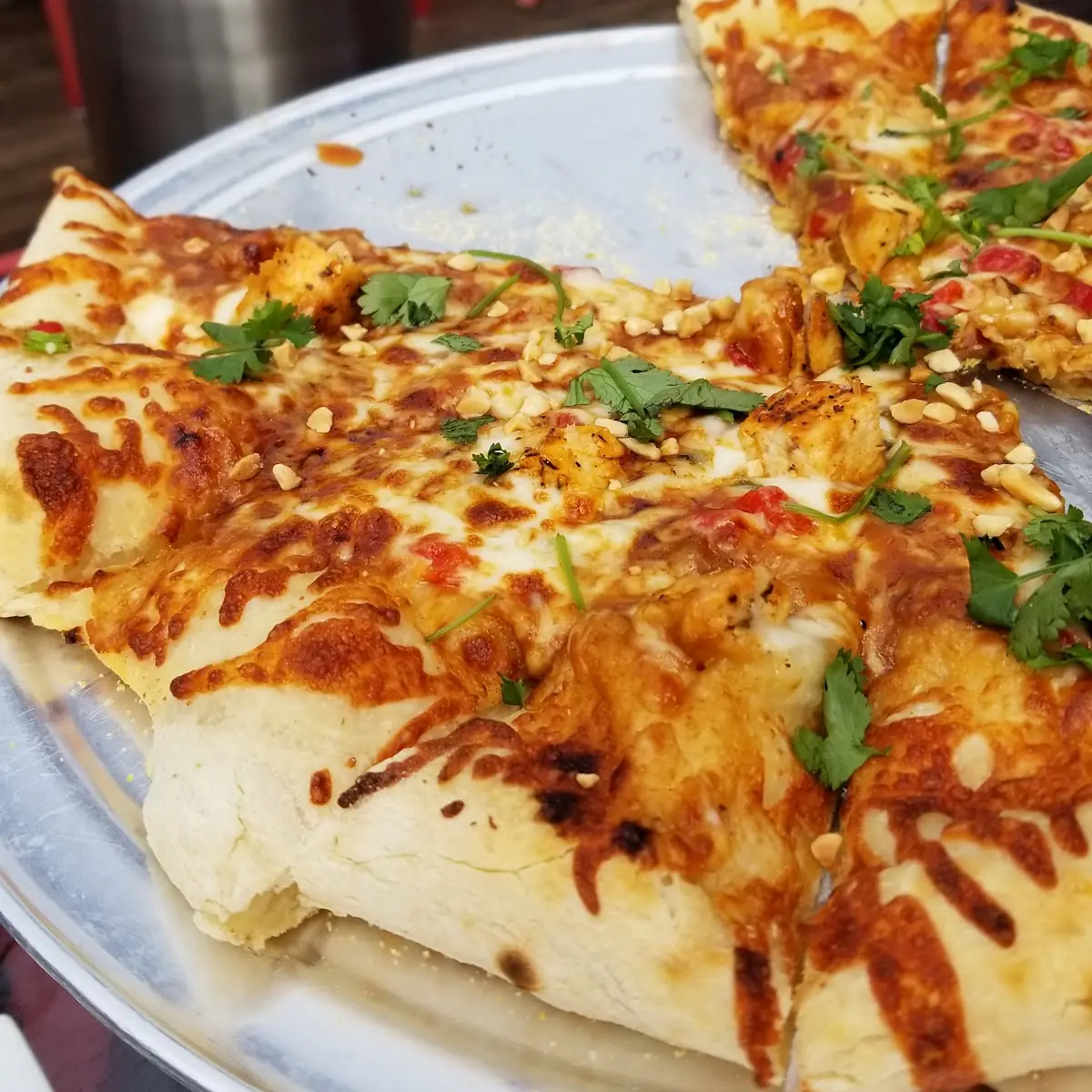 Thai Chicken Pizza