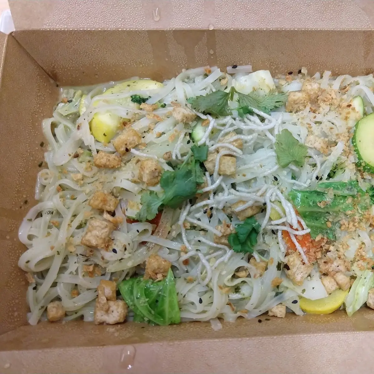Coconut Basil Rice Noodle
