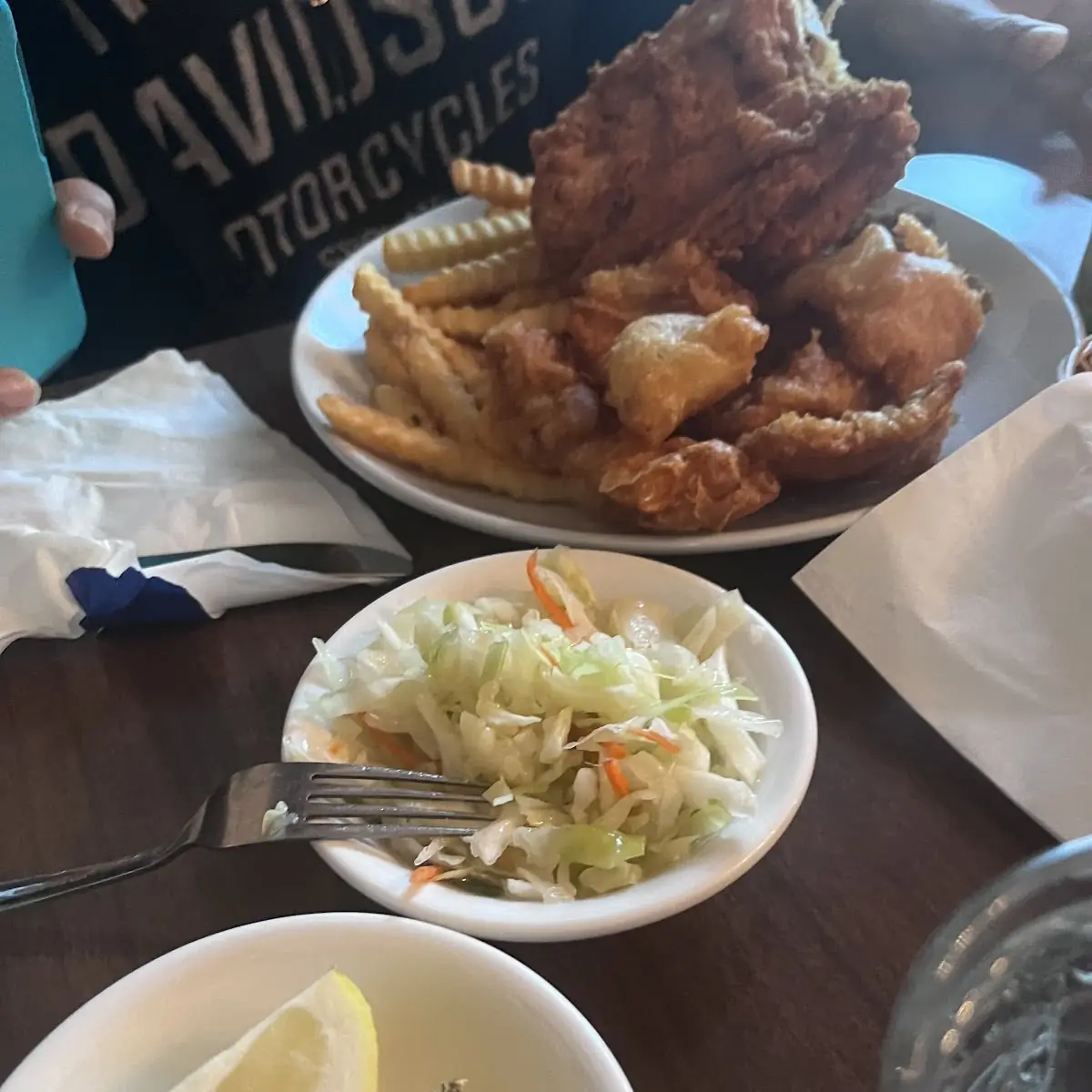 Auce Beer Battered Fish Broasted Chicken