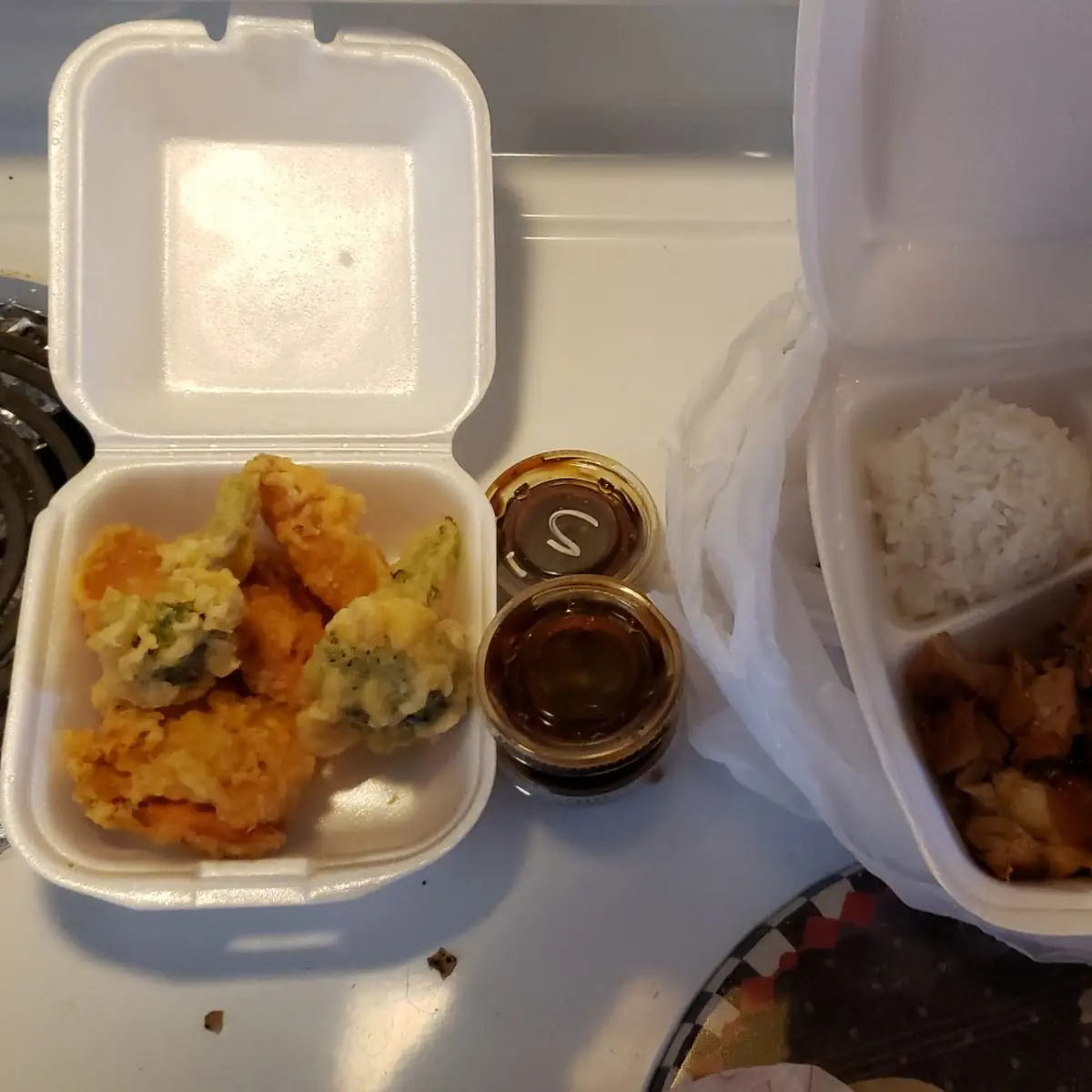 Chicken Fried Special with Tempura Vegetable