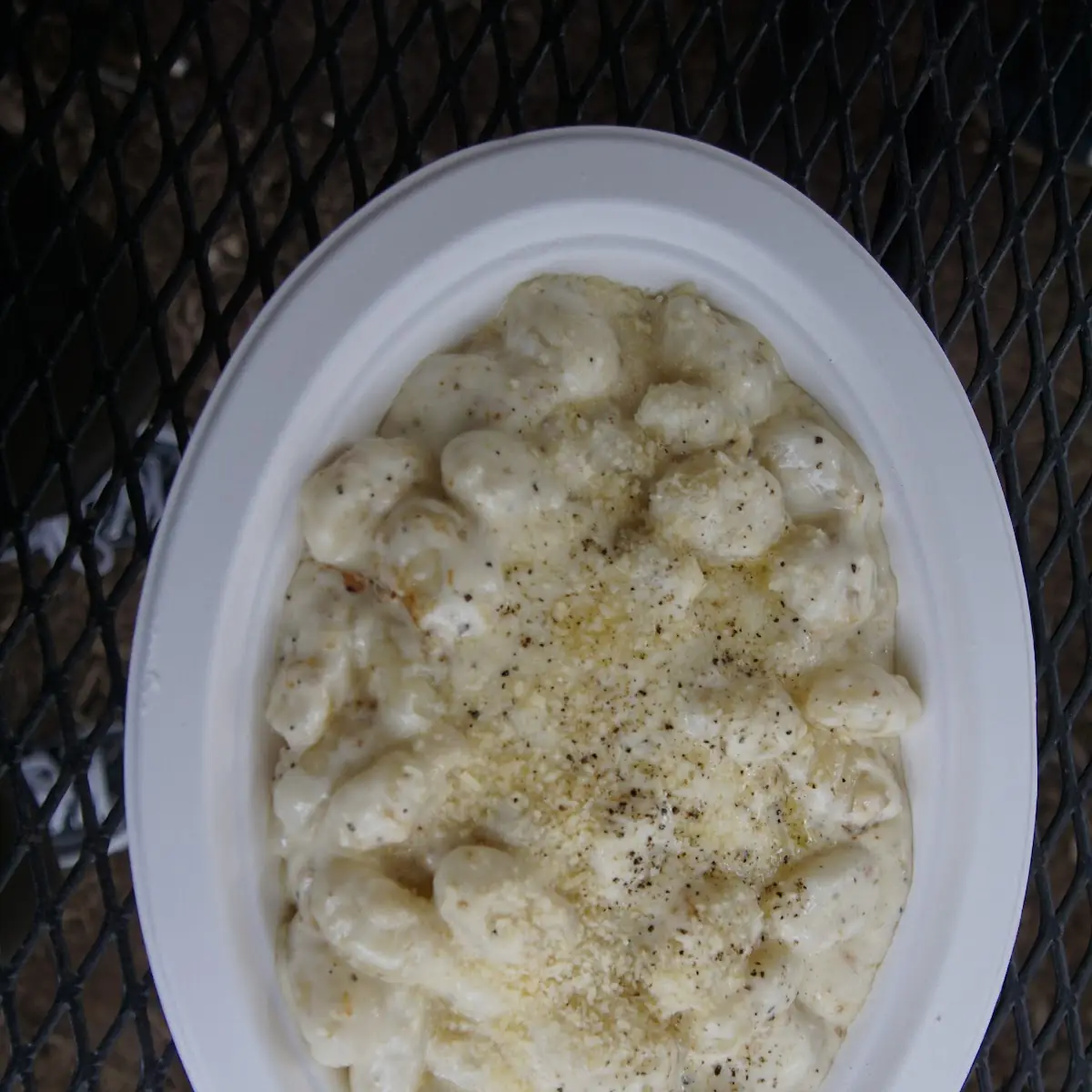 Macaroni with Four Cheese Sauce