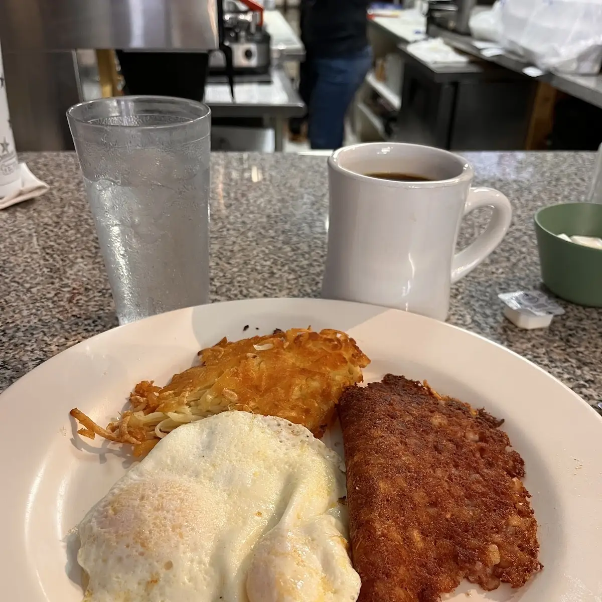Corned Beef Hash and Hash Browns