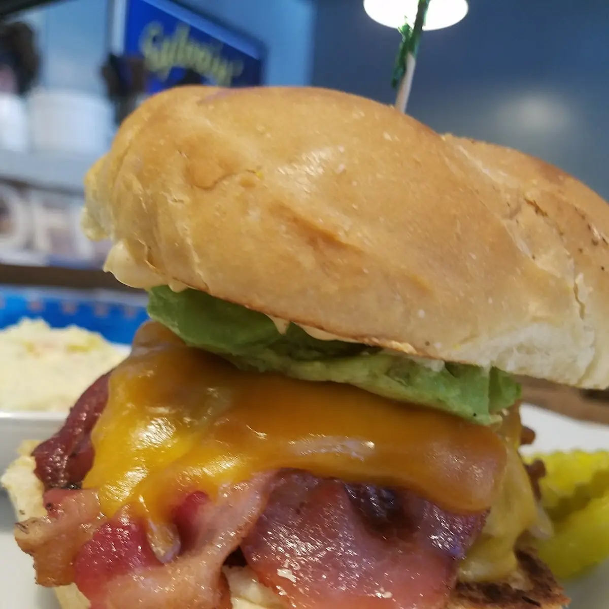 Southwest Bacon Cheeseburger