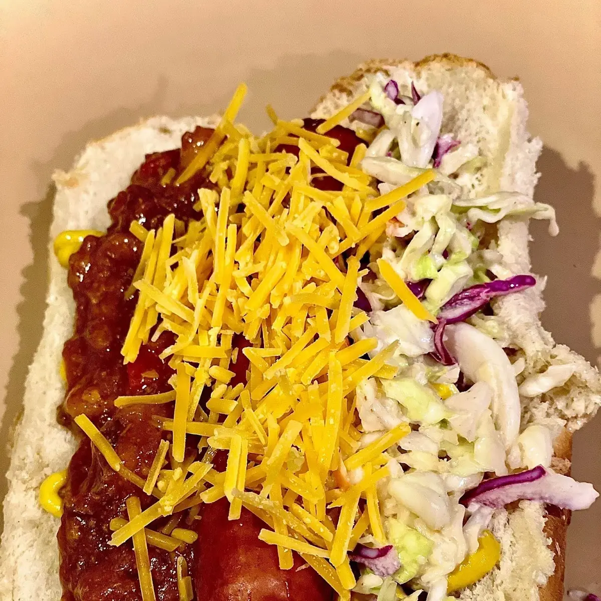 Chili Slaw Dog