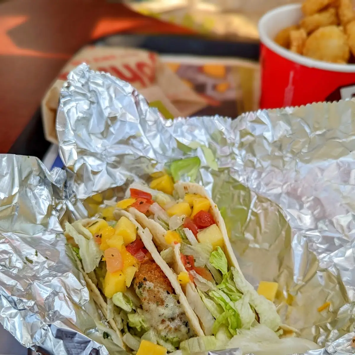 Mango Shrimp Street Tacos