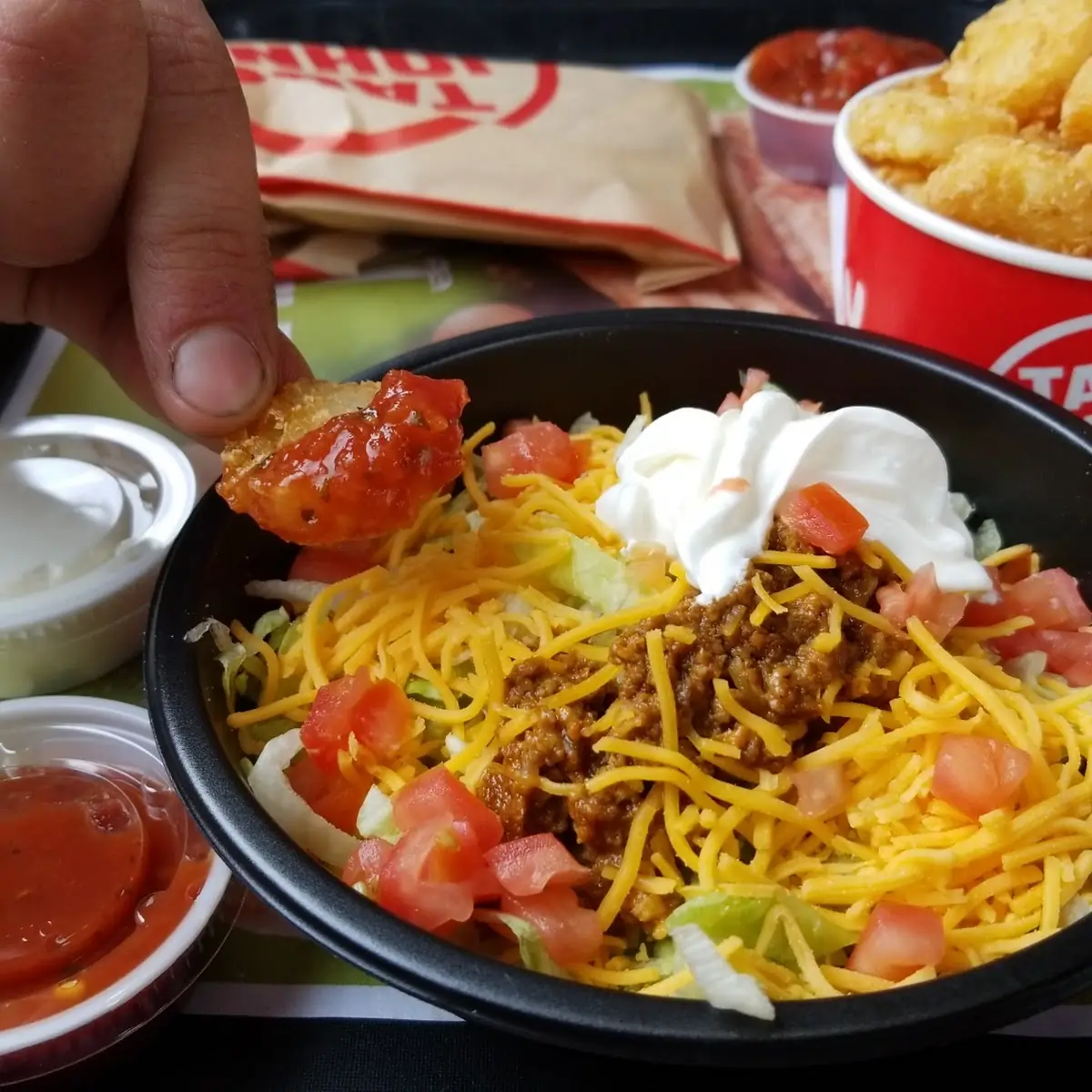 Side Salad with Beef