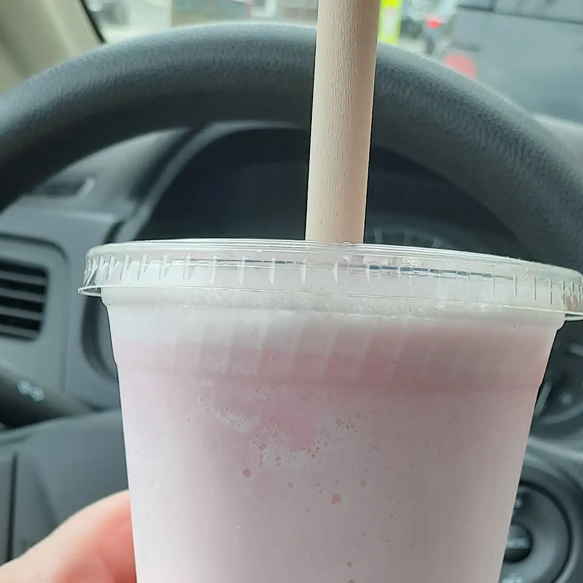 Coconut Lychee Green Tea Latte
