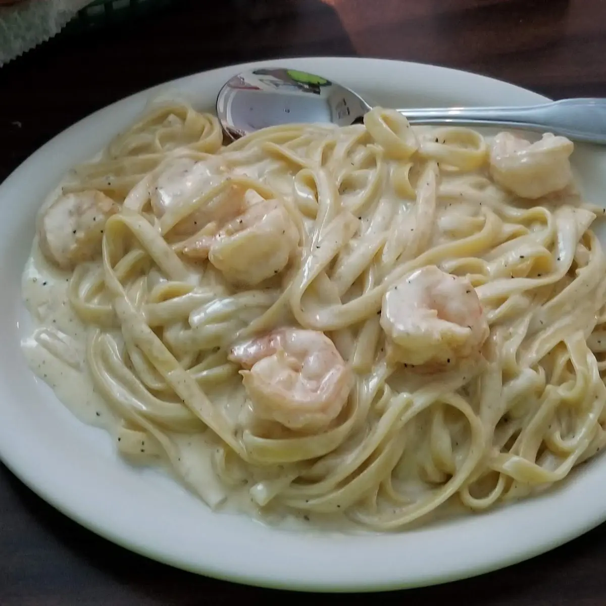 Shrimp Fettuccine Alfredo