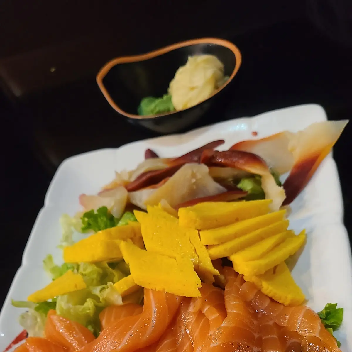 Salmon and Yellow Tail Sashimi