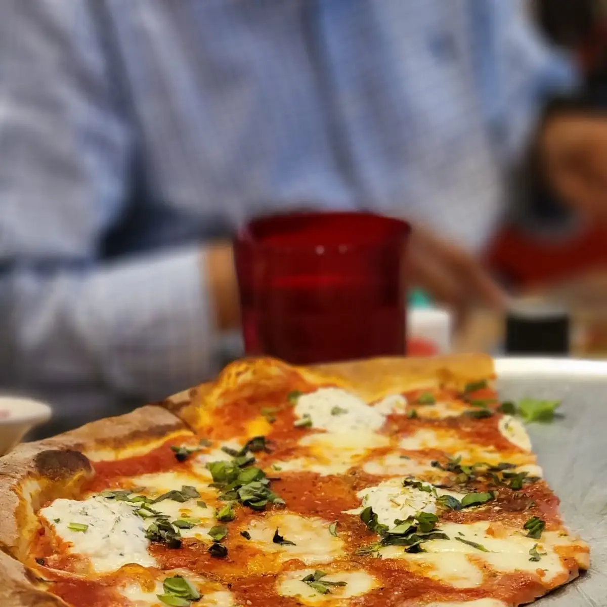 Goat Cheese with Basil