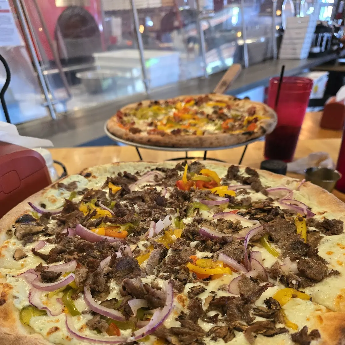 Philly Cheesesteak Pizza
