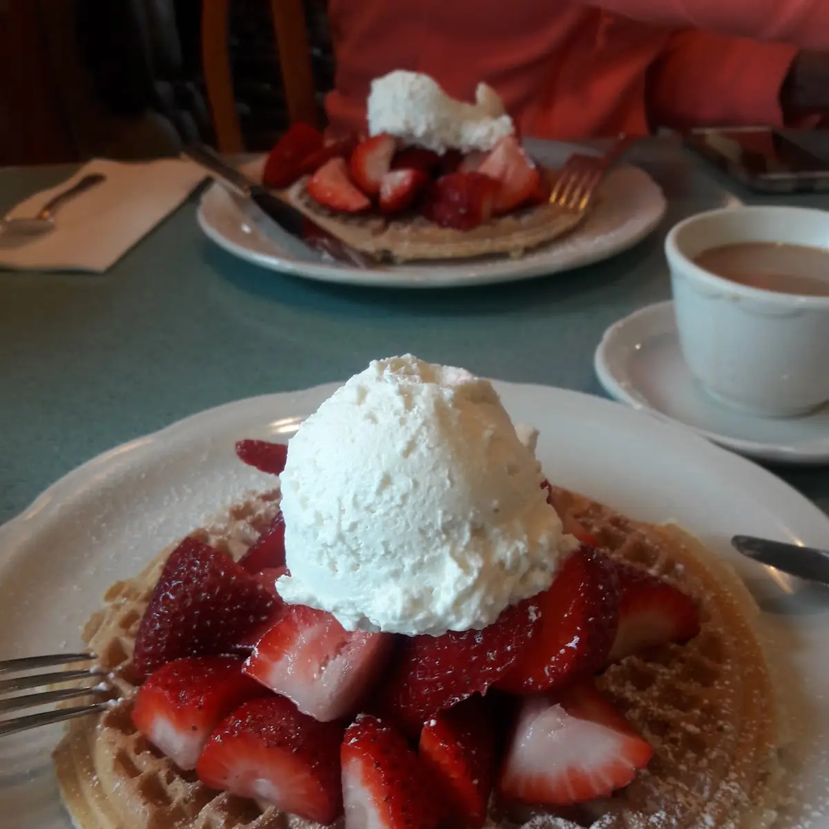 Fresh Fruit Waffle