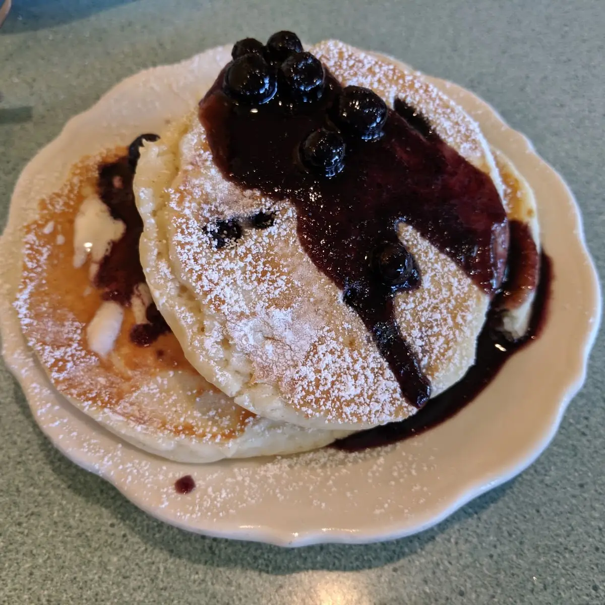Gluten Friendly Blueberry Pancakes
