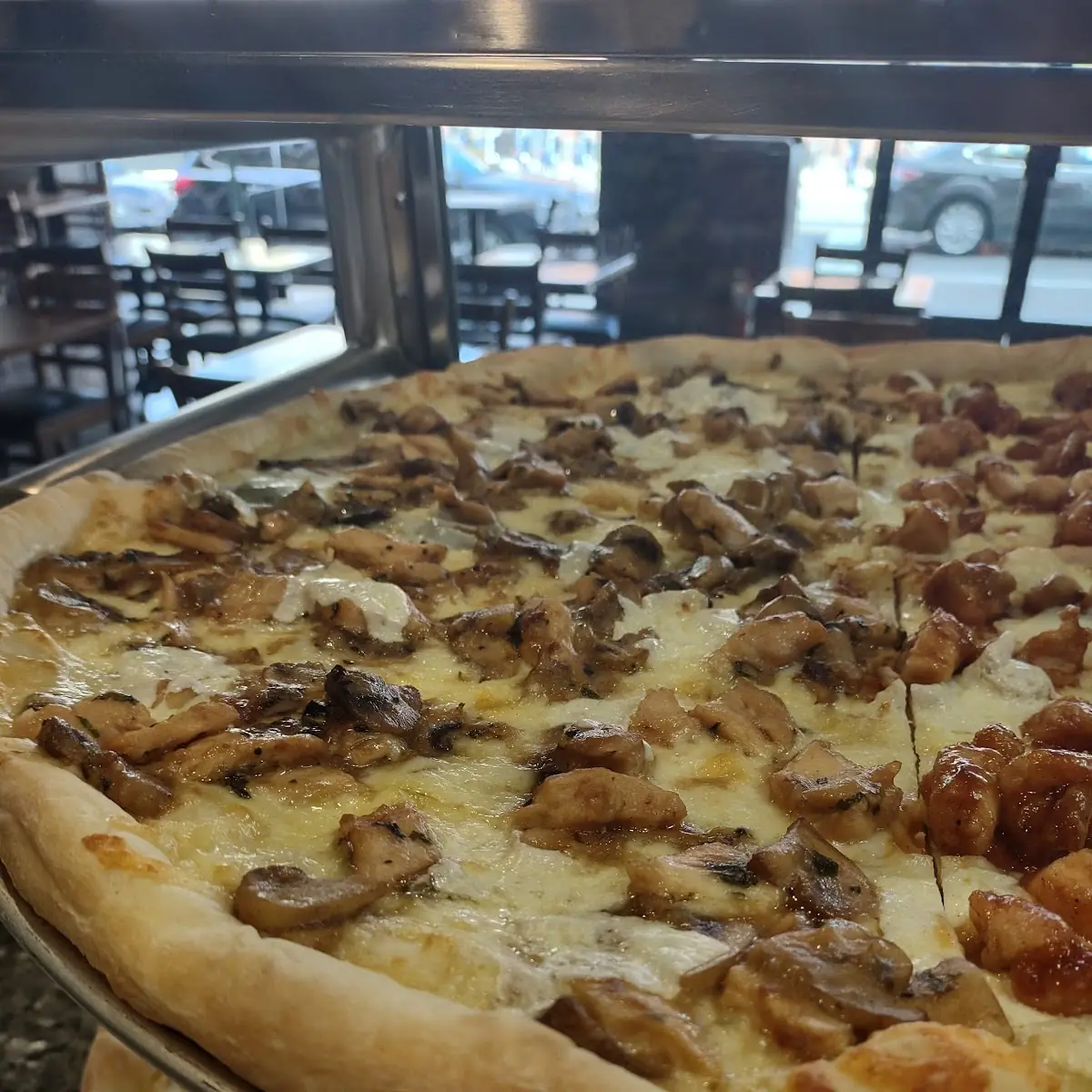 Chicken Marsala Pizza