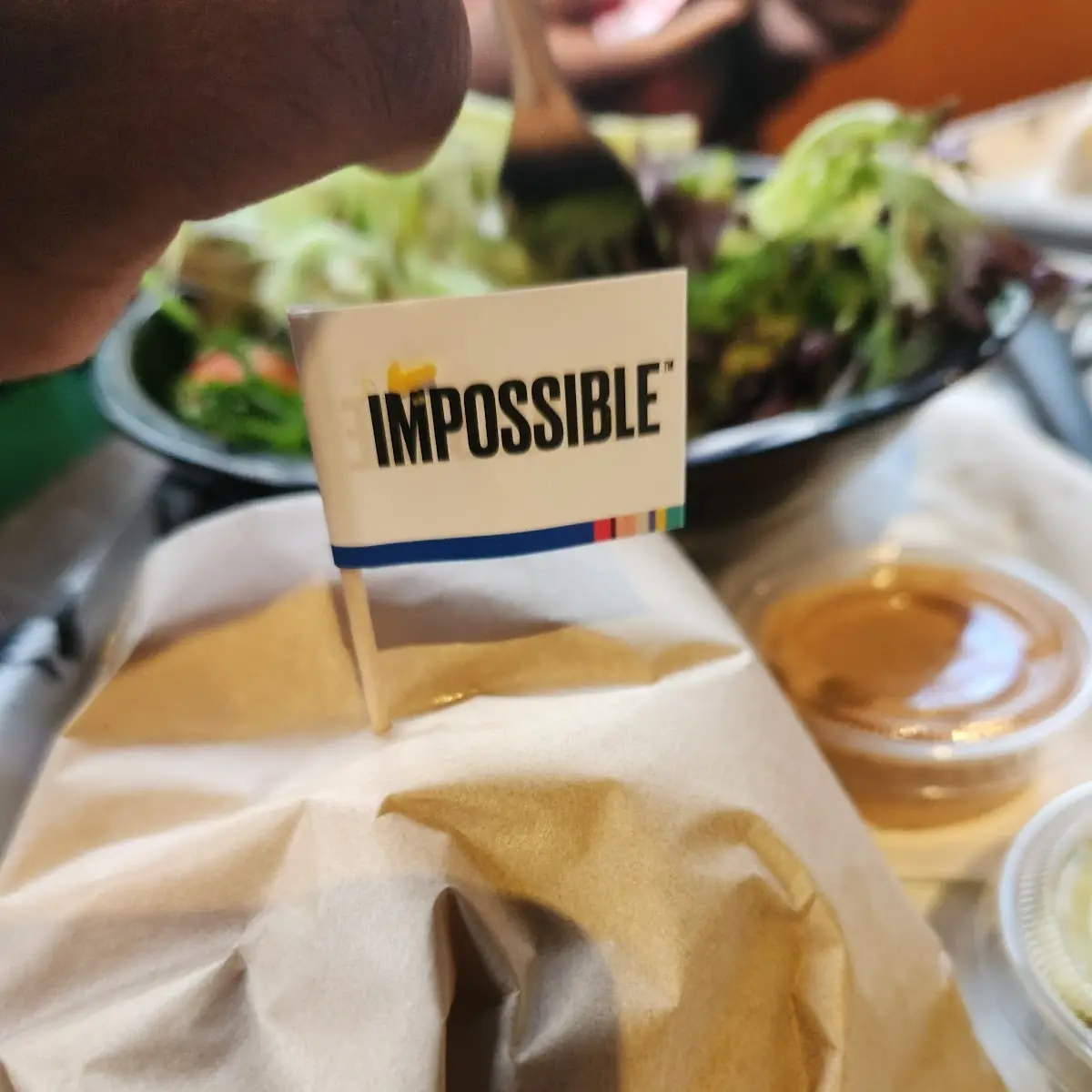 Impossible Burger Combo