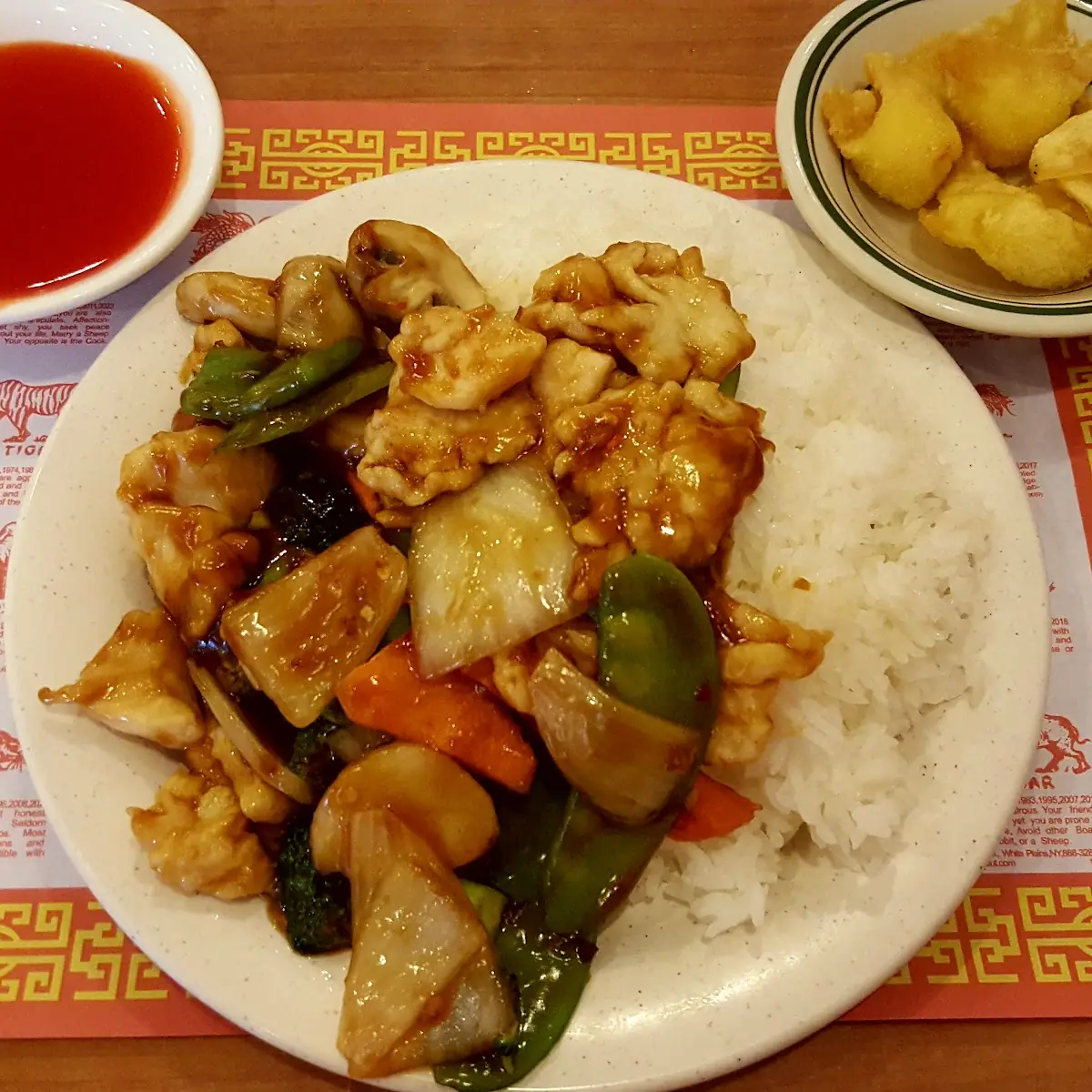 Chicken with Garlic Sauce