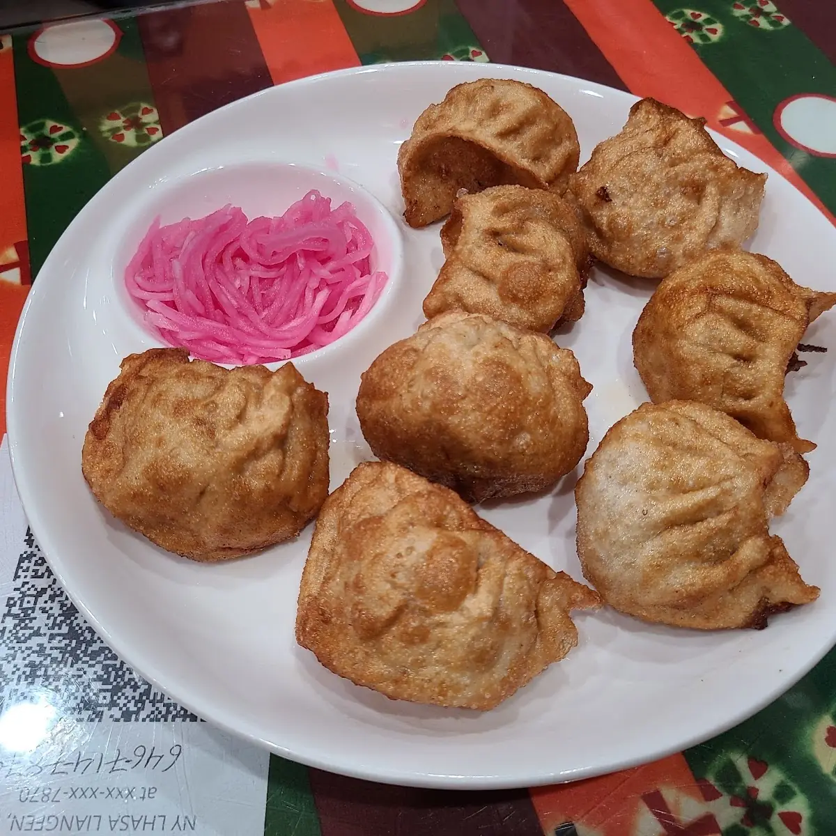 Fried Momo Beef Chicken Veg