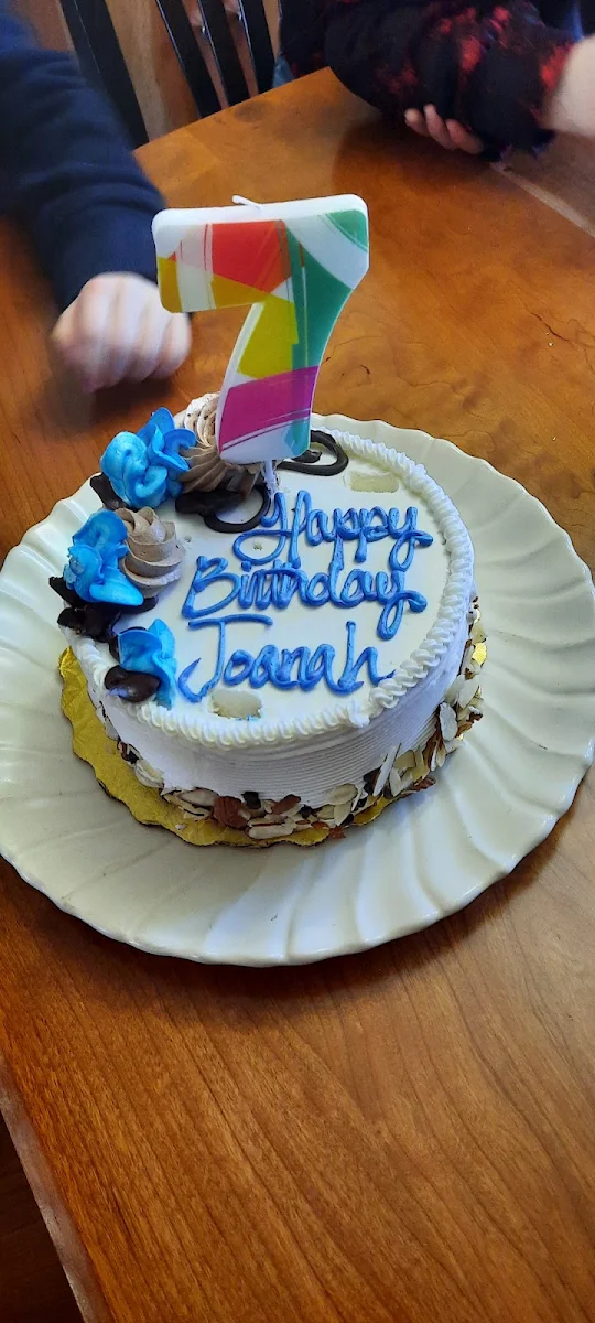 Cannoli Birthday Cake