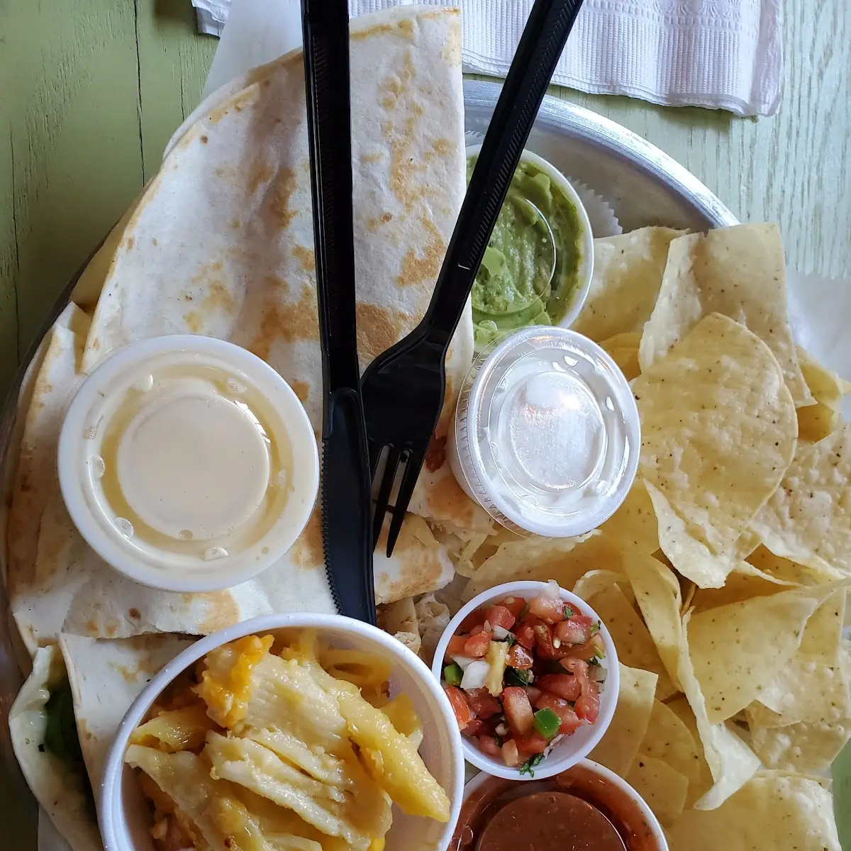 Cheese & Chicken Quesadilla