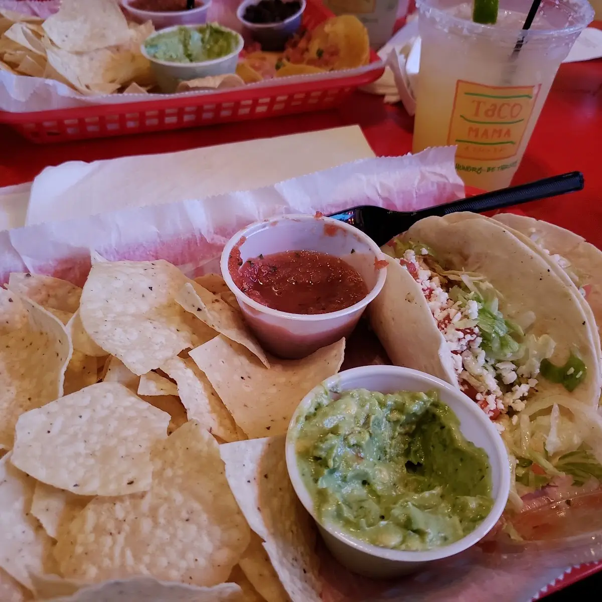 The Major Chicken Taco Basket