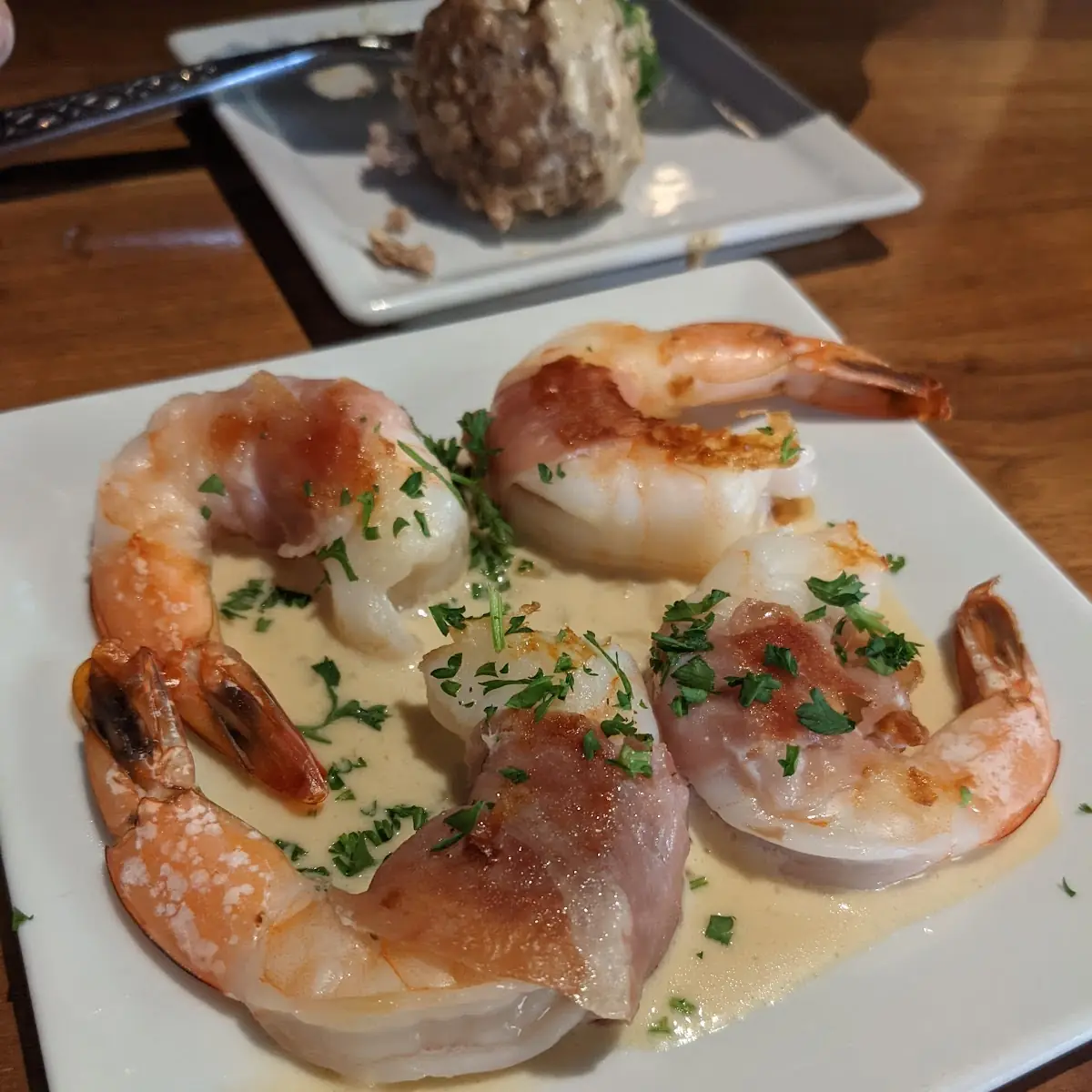 Prosciutto Wrapped Shrimp