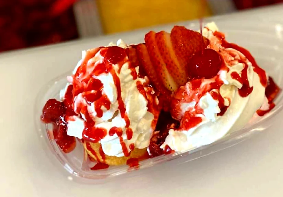 Strawberry Shortcake Sundae