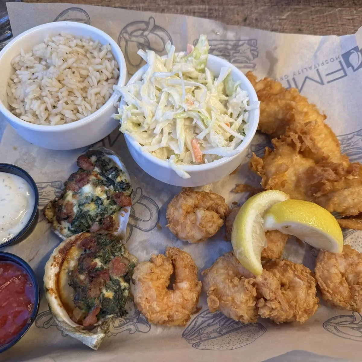 Seafood Trio