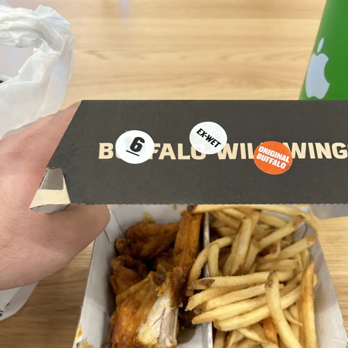 Buffalo Wings and Fries